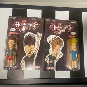 Beavis and Butthead Headbangers Ball Figures